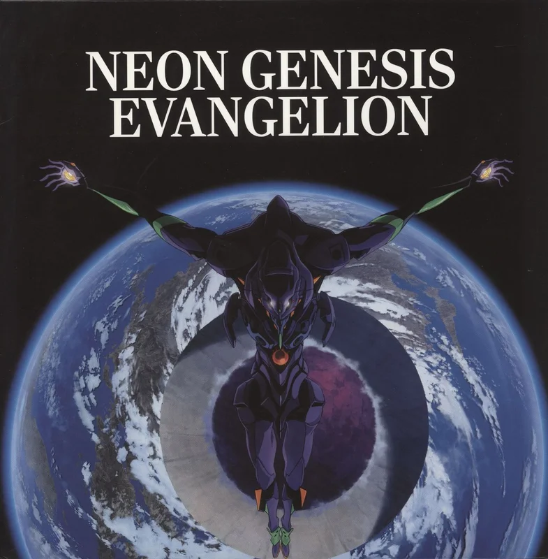 Shiro Sagisu Neon Genesis Evangelion - Smokey Blue Vinyl UK 2-LP vinyl set