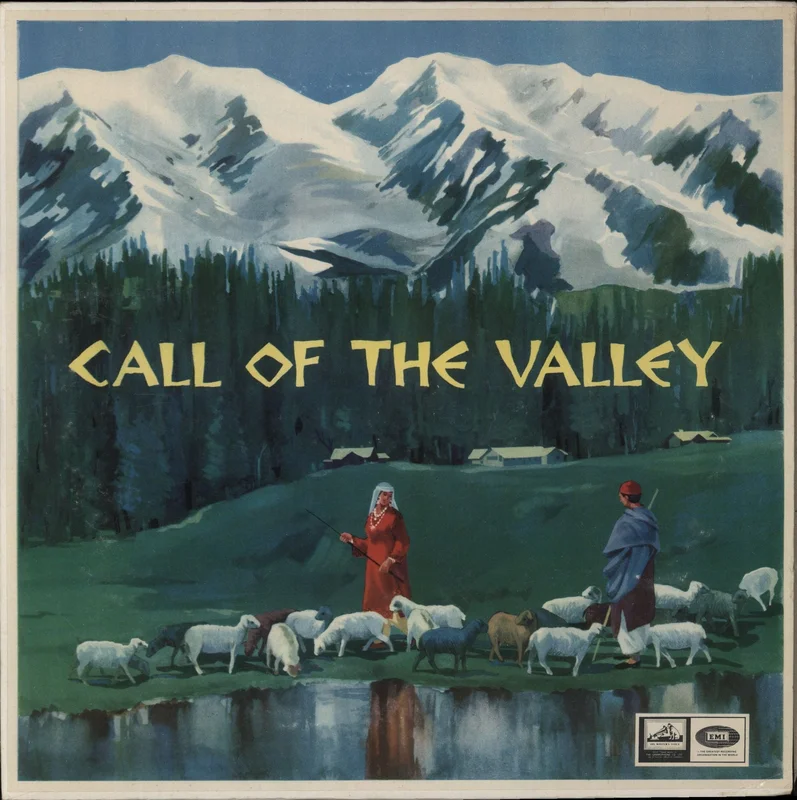 Shiv Kumar Sharma Call Of The Valley Indian Vinyl LP