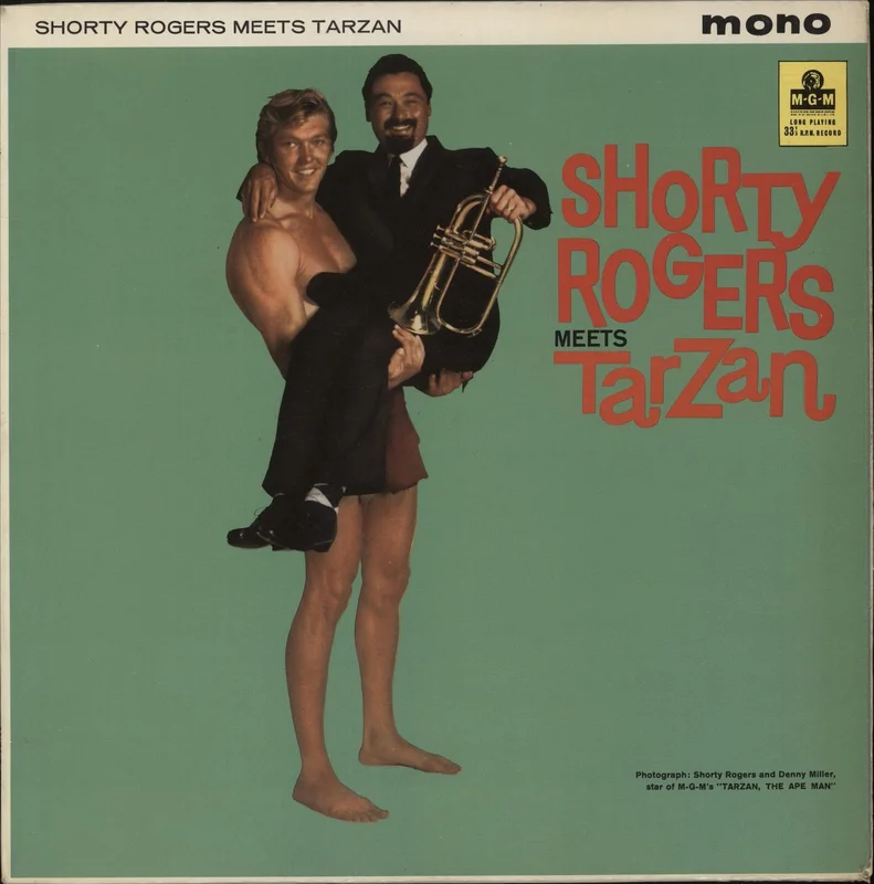 Shorty Rogers Shorty Rogers Meets Tarzan UK Vinyl LP