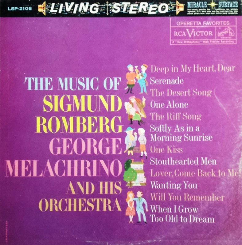Sigmund Romberg, The Melachrino Orchestra - The Music Of Sigmund Romberg George Melachrino And His Orchestra