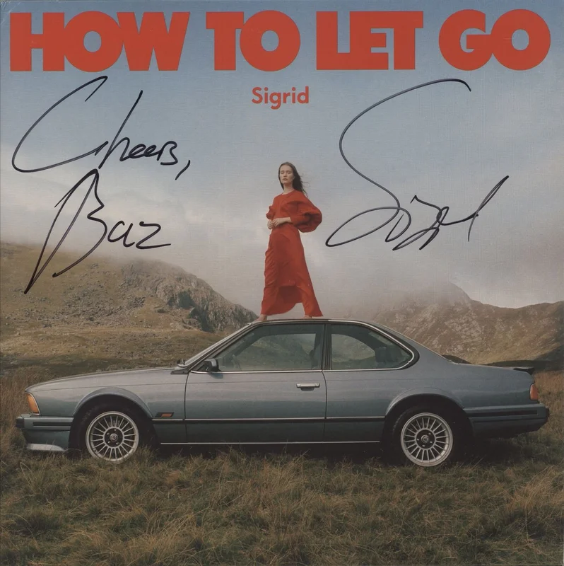 Sigrid How To Let Go - 180 Gram Purple Vinyl - Autographed UK Vinyl LP