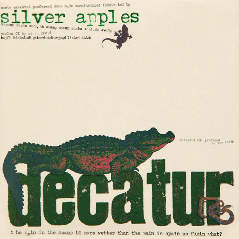 Silver Apples Decatur (Colored Vinyl)
