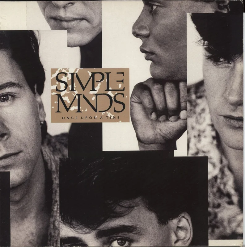 Simple Minds Once Upon A Time - Reversed artwork - EX UK Vinyl LP