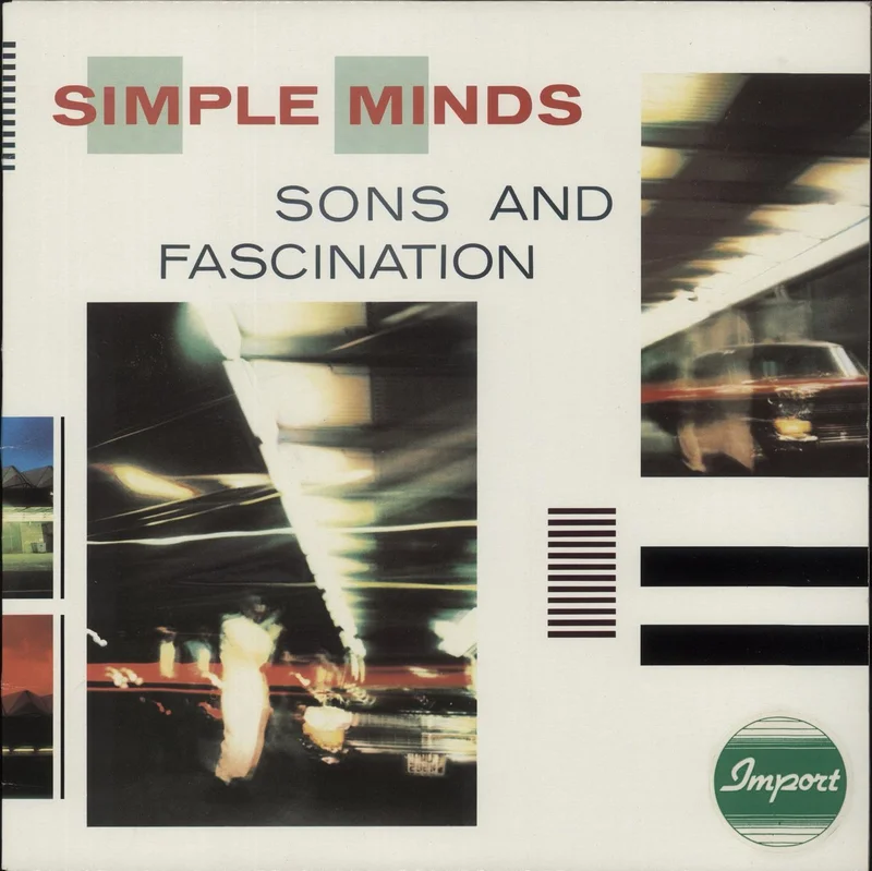 Simple Minds Sons And Fascination Canadian Vinyl LP