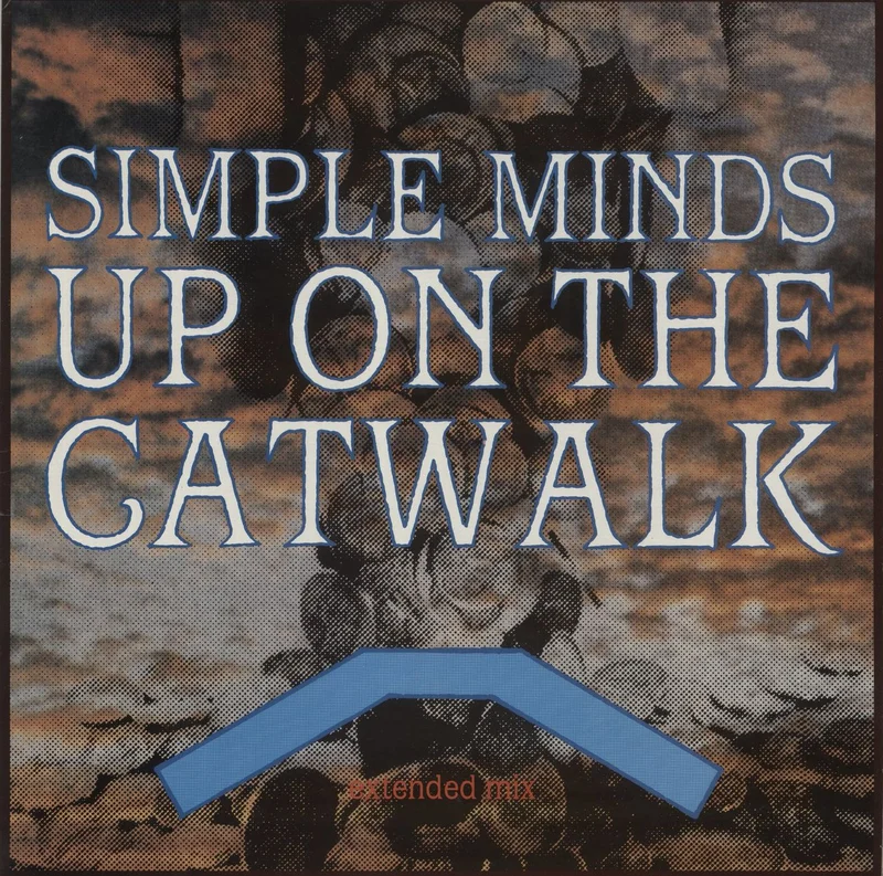 Simple Minds Up On The Catwalk - White Vinyl Canadian 12" vinyl