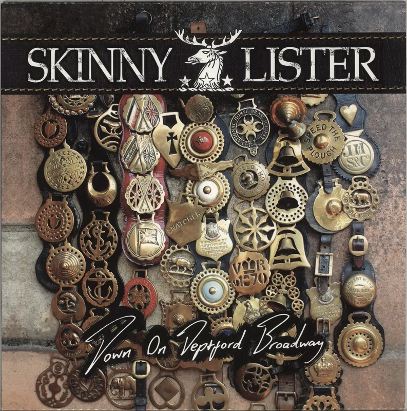 Skinny Lister Down On Deptford Broadway - Gold Vinyl UK Vinyl LP