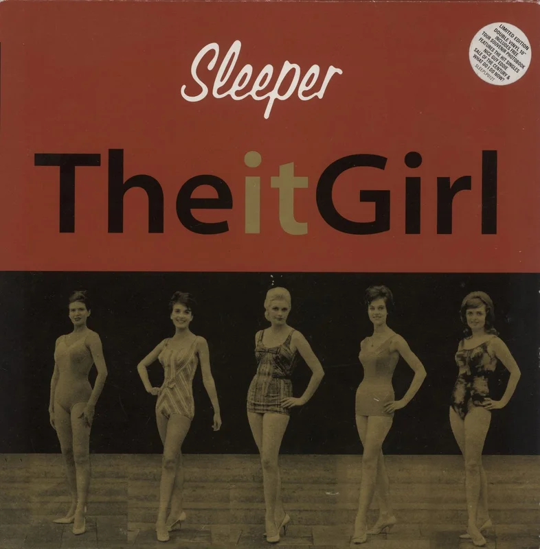 Sleeper The It Girl + Tour Book - EX UK 10" vinyl