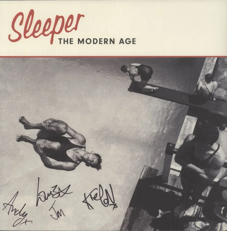 Sleeper The Modern Age - Cream Vinyl + Autographed - Sealed UK Vinyl LP