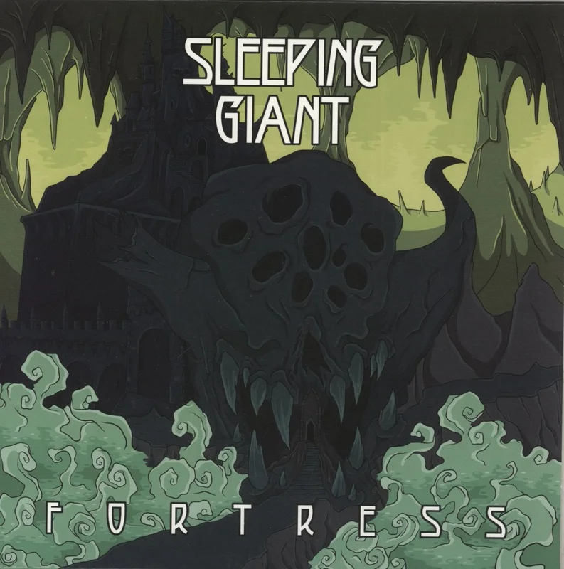 Sleeping Giant Fortress / External Forces - Putrid Green Vinyl UK 7" vinyl