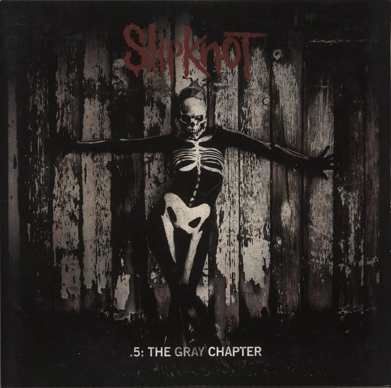 Slipknot .5: The Gray Chapter - Gray Marbled Vinyl US 2-LP vinyl set