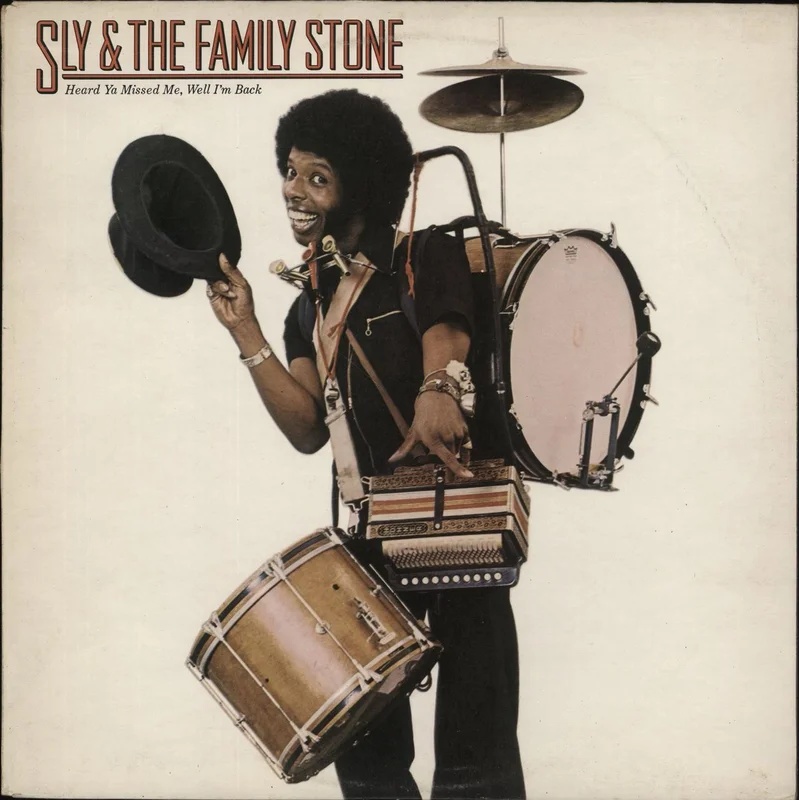 Sly & The Family Stone Heard Ya Missed Me, Well I'm Back UK Vinyl LP
