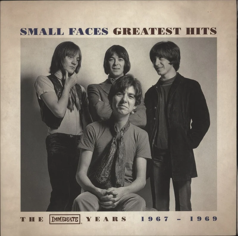 Small Faces Greatest Hits: The Immediate Years 1967-1969 - 180 Gram Blue Vinyl German Vinyl LP
