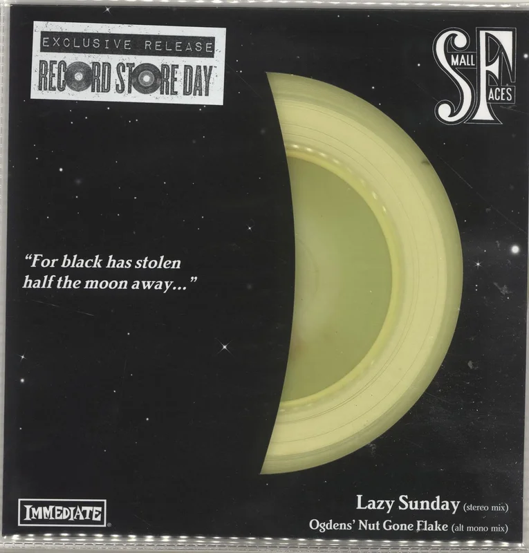 Small Faces Lazy Sunday - RSD18 - Luminous Vinyl UK 7" vinyl