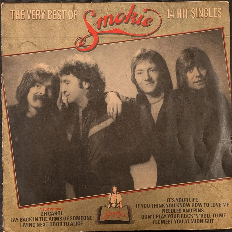 Smokie - The Very Best Of Smokie (Indian Pessing) ( (Used Vinyl - VG) NJ Marketplace