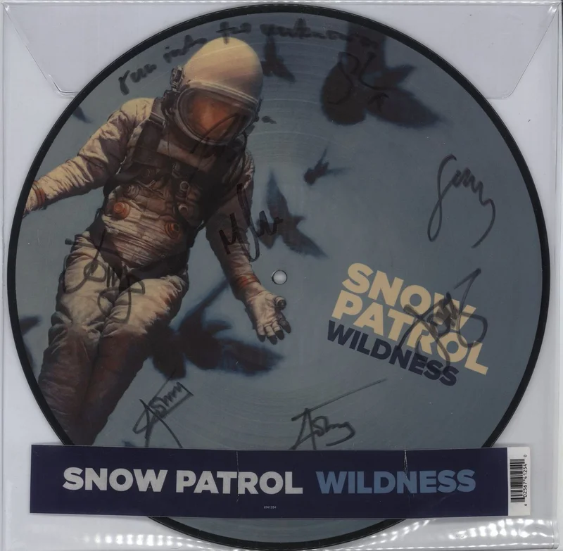 Snow Patrol Wildness - Autographed UK Picture disc LP