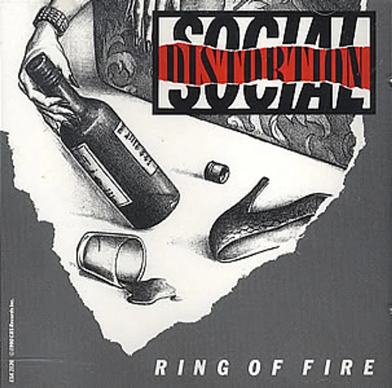 Social Distortion Ring Of Fire US Promo CD single