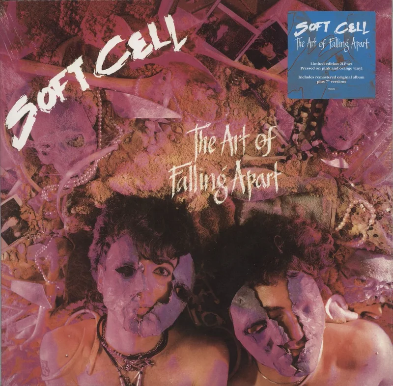 Soft Cell The Art Of Falling Apart - Pink & Orange Vinyl - Sealed UK 2-LP vinyl set