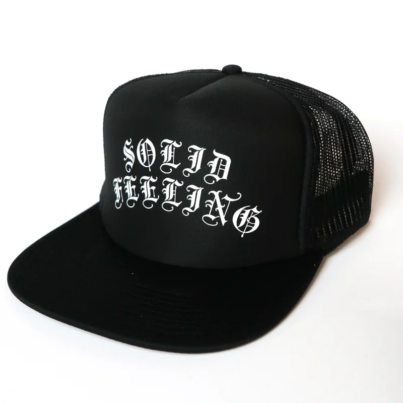 Solid Feeling Foam Trucker Hat
