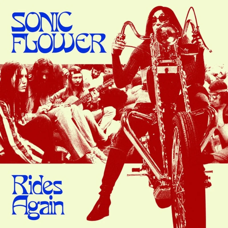 SONIC FLOWER Rides Again (Transparent Red Vinyl)