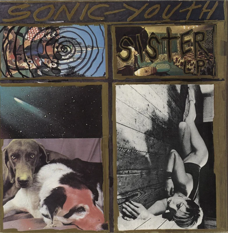 Sonic Youth Sister - Censored Sleeve - EX UK Vinyl LP
