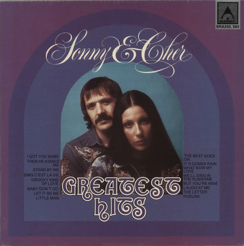 Sonny & Cher Greatest Hits Australian Vinyl LP