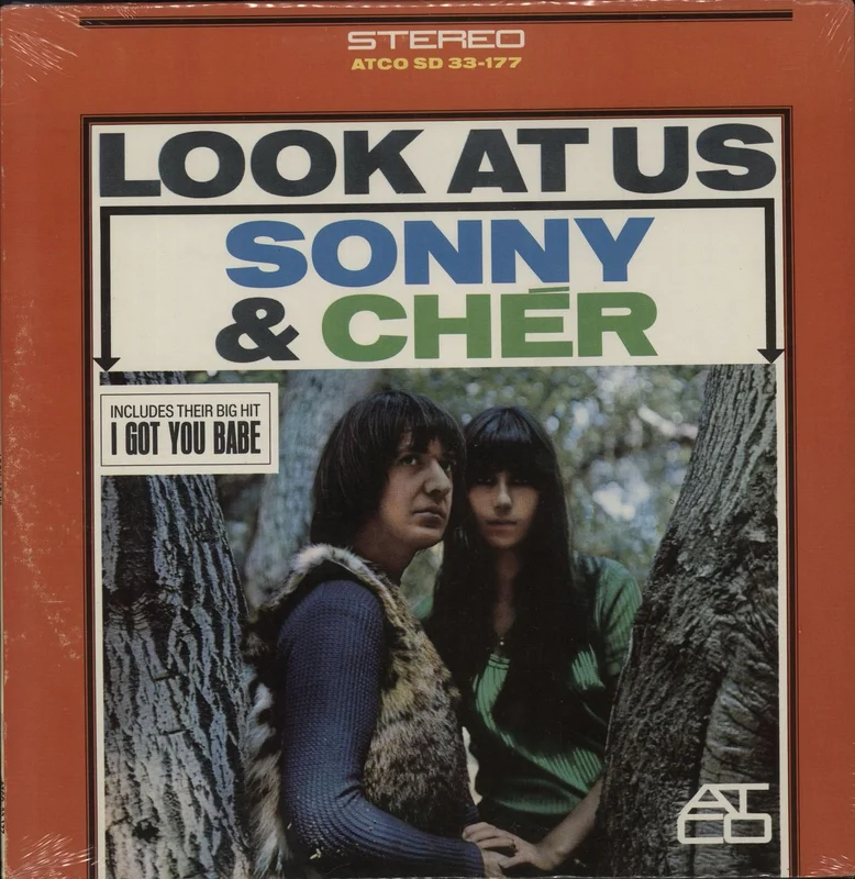 Sonny & Cher Look At Us - Sealed US Vinyl LP