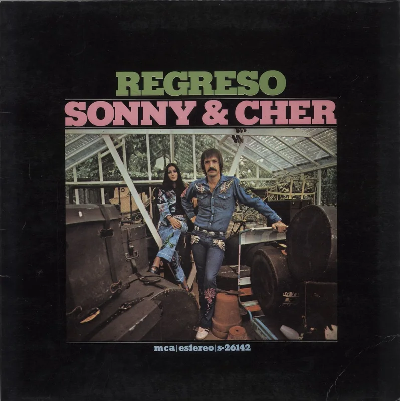 Sonny & Cher Regreso Spanish Vinyl LP