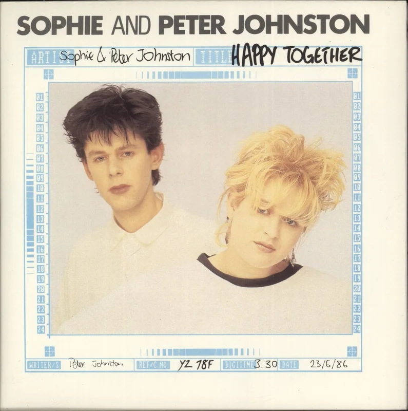 Sophie & Peter Johnston Happy Together - Double Pack UK 7" vinyl