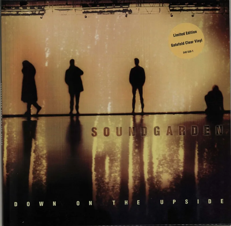 Soundgarden Down On The Upside - Clear Vinyl UK 2-LP vinyl set