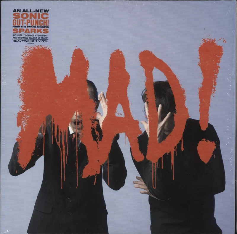 Sparks MAD! - Shrink US Vinyl LP