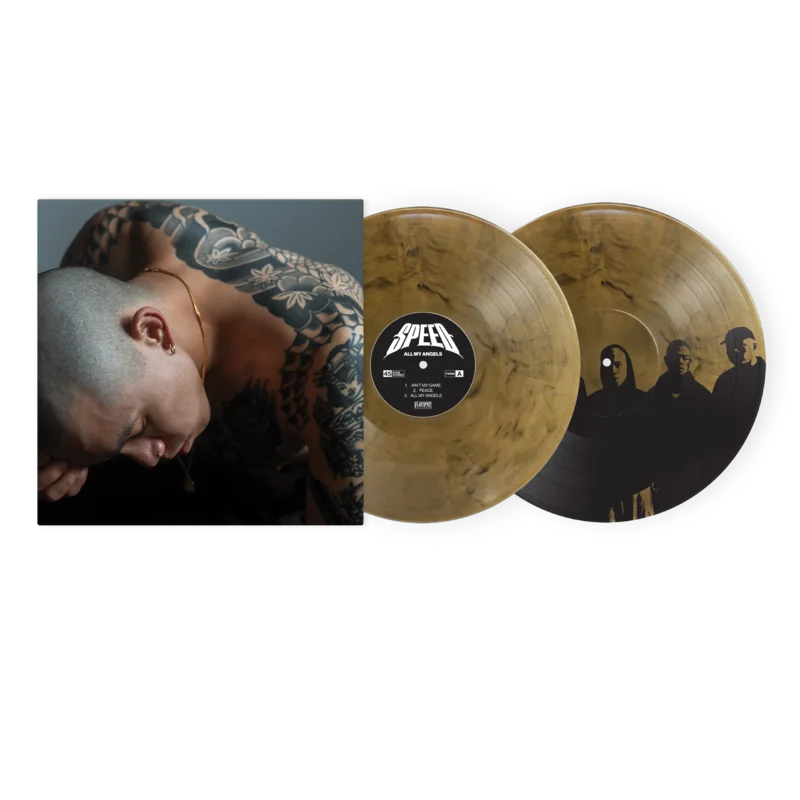 SPEED - ALL MY ANGELS Beer Marble Vinyl w/ Zine