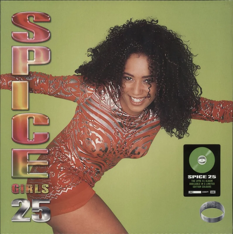 Spice Girls Spice - 25th Anniversary - Green Vinyl - Sealed UK Vinyl LP