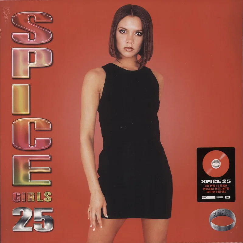 Spice Girls Spice - 25th Anniversary - Red Vinyl - Sealed UK Vinyl LP
