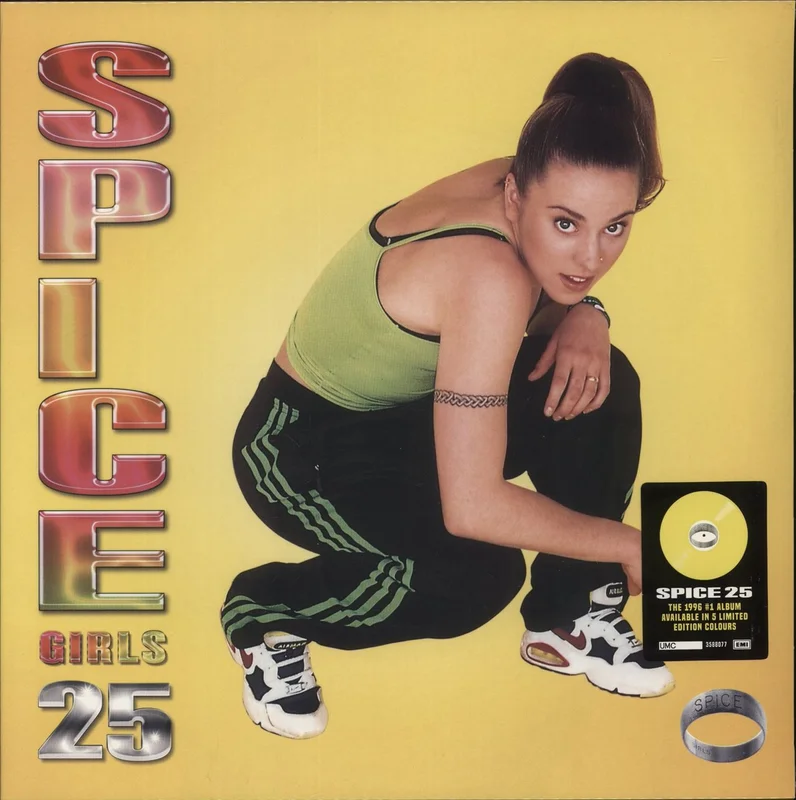 Spice Girls Spice - 25th Anniversary - Yellow Vinyl - Sealed UK Vinyl LP