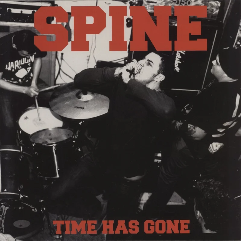 Spine Time Has Gone - Red Vinyl German Vinyl LP