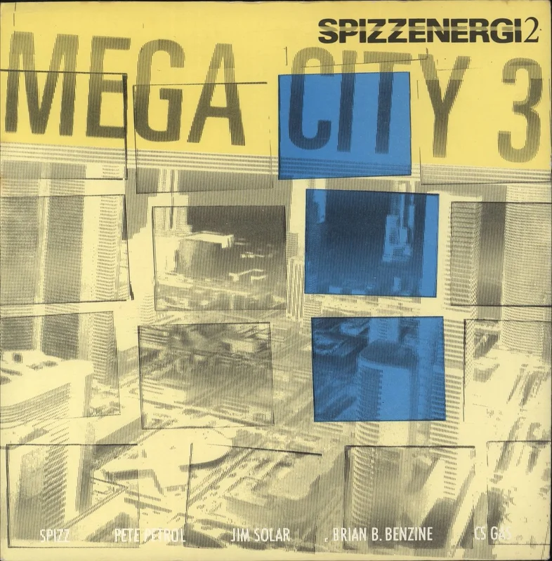 Spizz Mega City 3 UK 7" vinyl