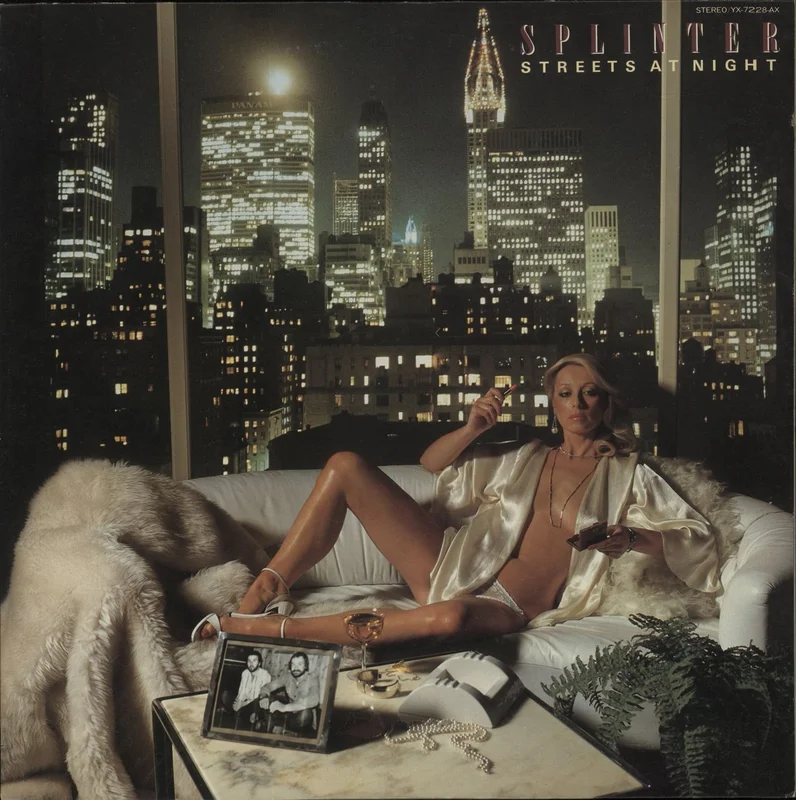 Splinter Streets At Night - White Label Japanese Promo Vinyl LP
