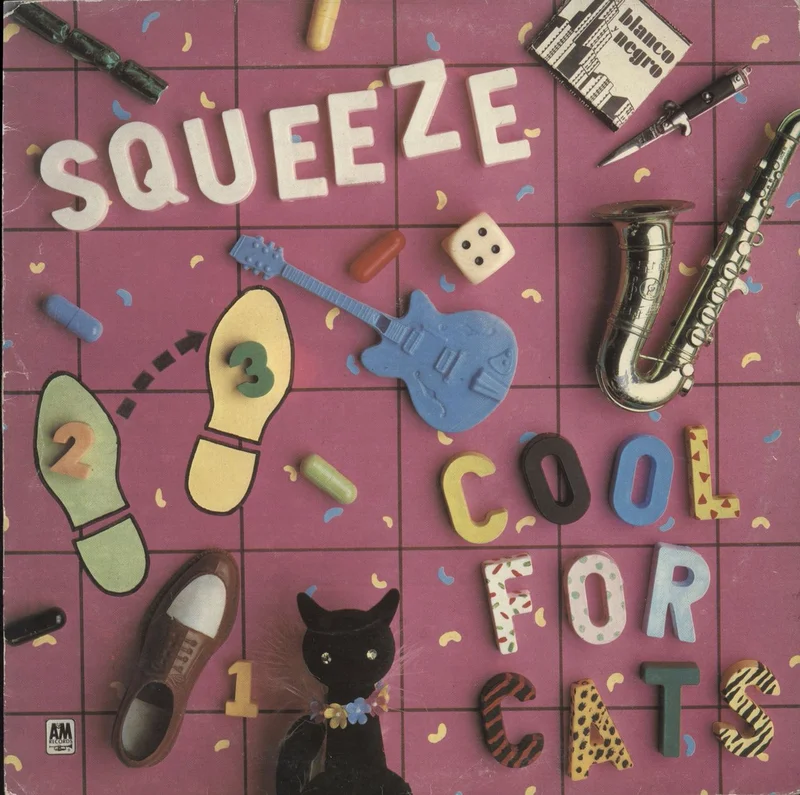 Squeeze Cool For Cats - Pink Vinyl - VG UK 12" vinyl