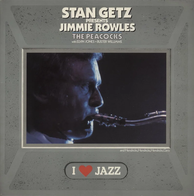 Stan Getz The Peacocks Dutch Vinyl LP