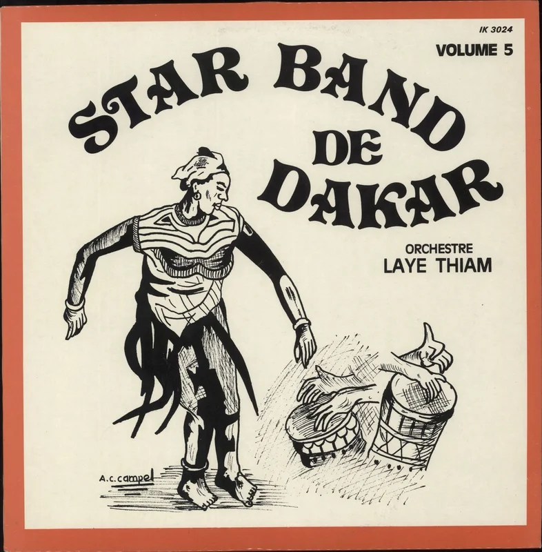 Star Band De Dakar Star Band De Dakar Vol. 5 French Vinyl LP