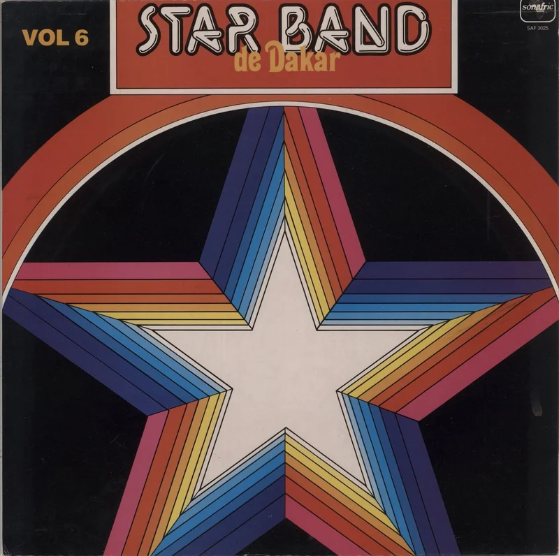 Star Band De Dakar Star Band De Dakar - Vol. 6 French Vinyl LP