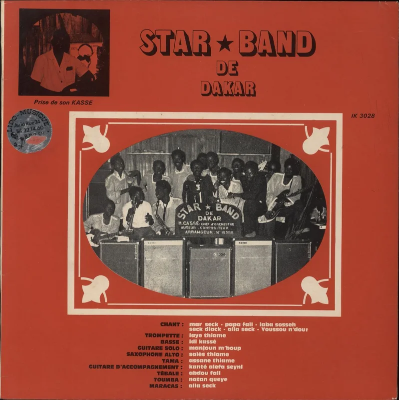 Star Band De Dakar Star Band De Dakar Vol. 9 African Vinyl LP
