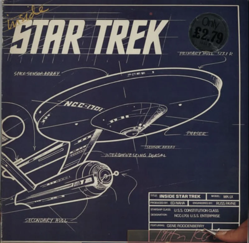 Star Trek Inside Star Trek UK Vinyl LP