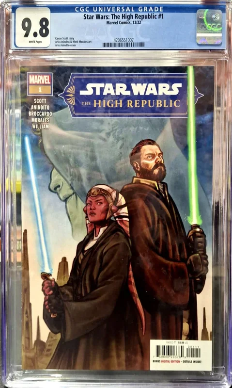 Star Wars: High Republic #1 [CGC 9.8] [Comic book]