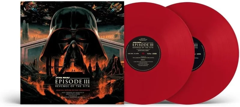 Star Wars Star Wars: Episode III | Revenge of the Sith  Original Motion Picture Soundtrack - Red Vinyl UK 2-LP vinyl set