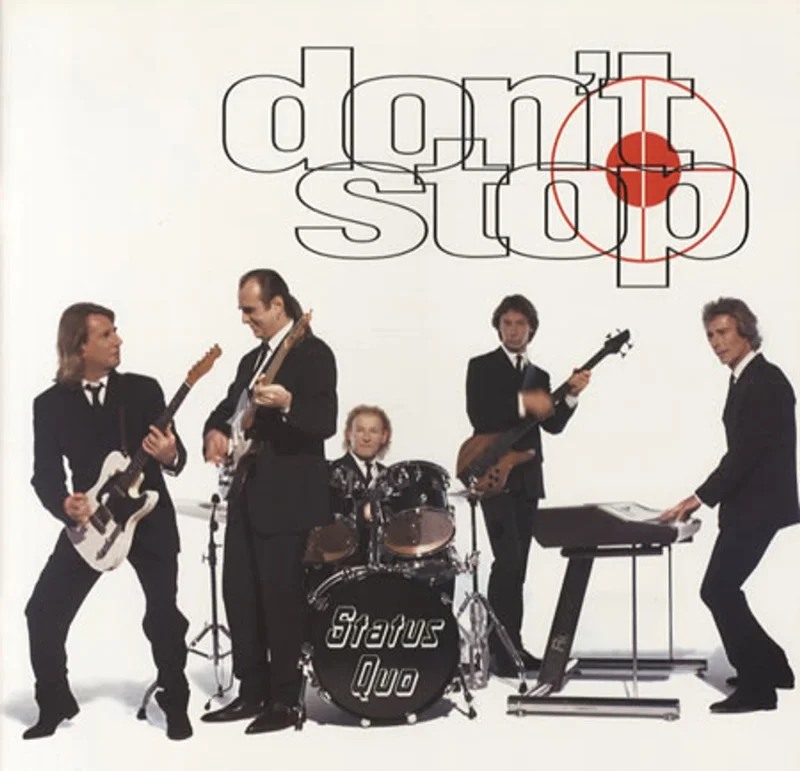 Status Quo Don't Stop & Can't Stop UK Tour programme