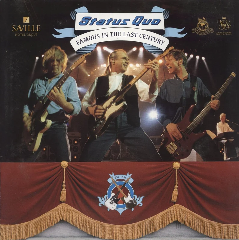 Status Quo Famous In The Last Century UK Tour programme