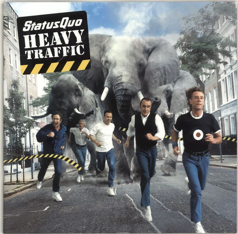 Status Quo Heavy Traffic 2002 UK Tour programme