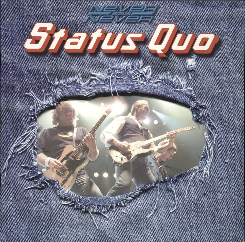 Status Quo Never Say Never UK Tour programme