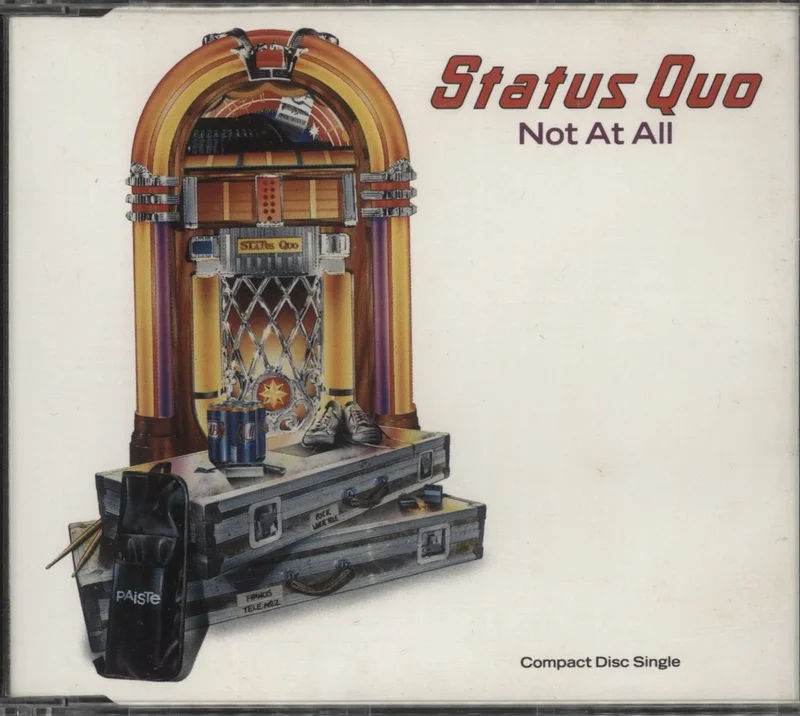 Status Quo Not At All UK CD single